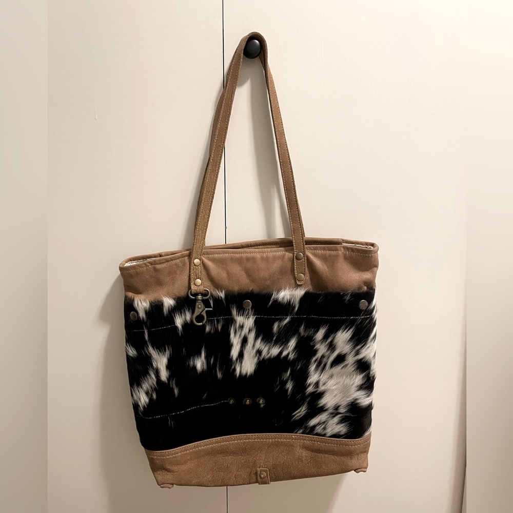 Cowhide Myra Bag Tote